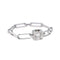 Bague 50 Dinh Van Le Cube - Bague en or blanc 18 carats et diamant 58 Facettes 4557321CN