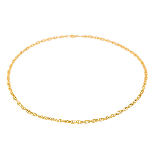 Collier Collier maille torsadée en or jaune 18 carats 58 Facettes 4638675CN