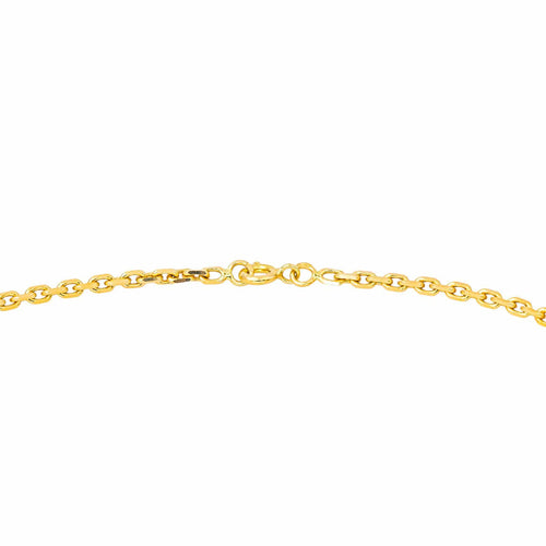 Collier Collier maille forçat en or jaune 58 Facettes 4665395CN