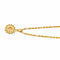 Collier Collier pendentif en or jaune 18 carats, diamant et émeraudes 58 Facettes 4387217CN