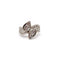 Bague David Sarkin - Bague Moi et Toi bypass en or 14K et diamants 58 Facettes