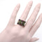Bague Bague harem édouardienne en or 14K avec diamants, rubis, saphirs, grenats et perles 58 Facettes