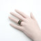 Bague Bague harem édouardienne en or 14K avec diamants, rubis, saphirs, grenats et perles 58 Facettes