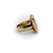 Bague Époque victorienne - Bague chevalière intaille blason cerf en or 14K et quartz 58 Facettes A2001E