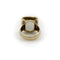 Bague Époque victorienne - Bague chevalière intaille blason cerf en or 14K et quartz 58 Facettes A2001E