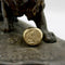 Bague Bague chevalière vintage tête de lion en or 14k 58 Facettes A2002J