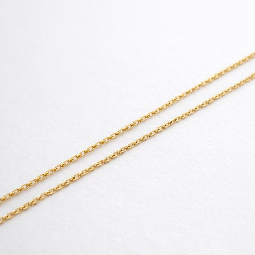 Collier Collier solitaire en or jaune 18 carats et diamant 58 Facettes 34627