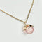 Collier Chopard Imperiale - Collier en or rose 750 et quartz rose 58 Facettes 1973