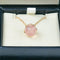 Collier Chopard Imperiale - Collier en or rose 750 et quartz rose 58 Facettes 1973