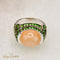 Bague 54 Boucheron - Bague en or blanc 18 carats quartz œil-de-chat et grenats démantoïdes 58 Facettes 2401