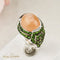 Bague 54 Boucheron - Bague en or blanc 18 carats quartz œil-de-chat et grenats démantoïdes 58 Facettes 2401