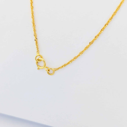 Collier Collier - Pendentif en or jaune et or blanc 18 carats et diamants 58 Facettes 33736