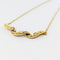 Collier Collier ruban en or jaune 18 carats et diamants 58 Facettes 33683