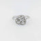 Bague 51 Bague motif entrelacé en or blanc et diamants 58 Facettes 33734
