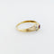 Bague 54 Bague ajourée en or jaune et or blanc avec rubis et diamants 58 Facettes 33689