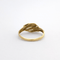 Bague 53 Bague entrelacs en or jaune 18 carats et saphirs bleus 58 Facettes 34677