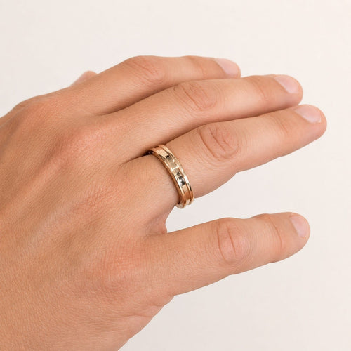 Bague 61 BVLGARI - Bague B.zero1 en or rose 18 carats 58 Facettes 34685