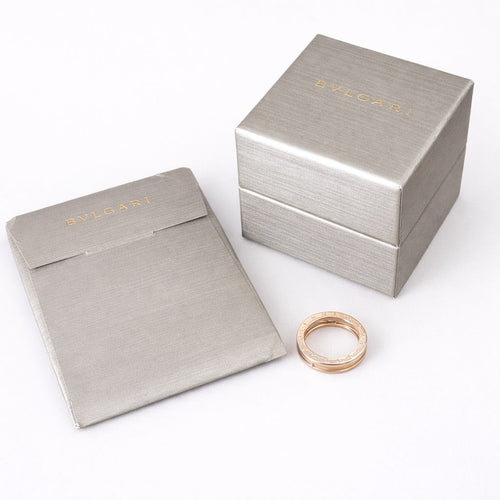 Bague 61 BVLGARI - Bague B.zero1 en or rose 18 carats 58 Facettes 34685
