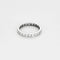 Bague 54 Alliances Platine Diamants 58 Facettes DRE1831