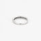 Bague 53 Alliance semi-pavée en or blanc 18K et diamants 0,68 ct 58 Facettes CLA0366