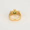 Bague 56 Bague en or jaune, péridot et citrines 58 Facettes MON0771