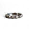 Bague 49 Alliance - Bague sertie de diamants en or blanc 58 Facettes 362