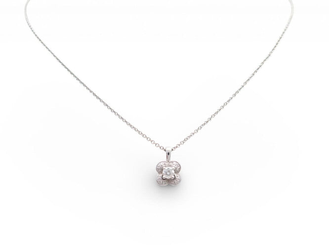 Collier Mauboussin Chance of Love N2 - Collier en or blanc 18K et diamants 58 Facettes 272901