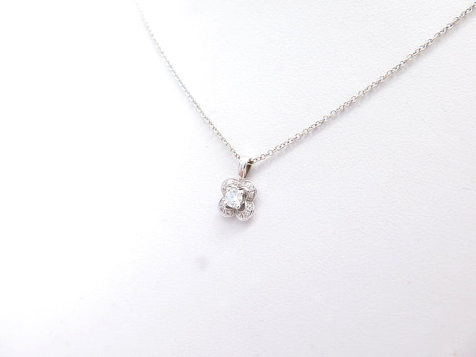 Collier Mauboussin Chance of Love N2 - Collier en or blanc 18K et diamants 58 Facettes 272901