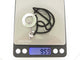 Collier collier DINH VAN pendentif cible or blanc 18k 6.3gr & diamants cordon baccarat 58 Facettes 272709