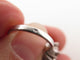 Bague 51 Bague marguerite T51 en or blanc 18k avec émeraude et diamants 58 Facettes 272543