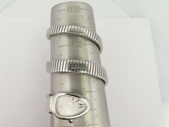 Montre Bulgari Serpenti Tubogas - Montre quartz femme en acier 35 mm 58 Facettes 272424