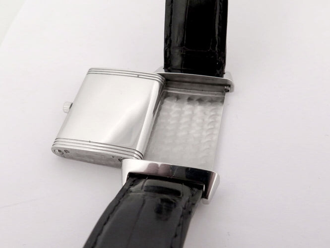Montre Jaeger-LeCoultre Reverso Lady - Montre quartz acier 33 mm 58 Facettes 272344