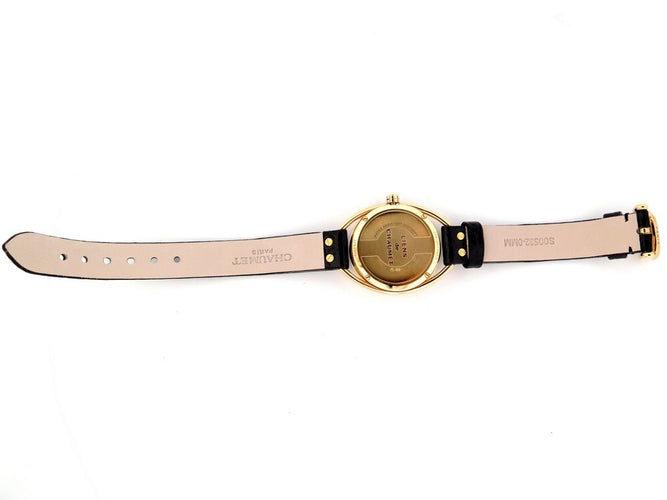 Montre Chaumet Liens Lumière - Montre femme quartz en or jaune 18k, diamants et nacre 58 Facettes 253809