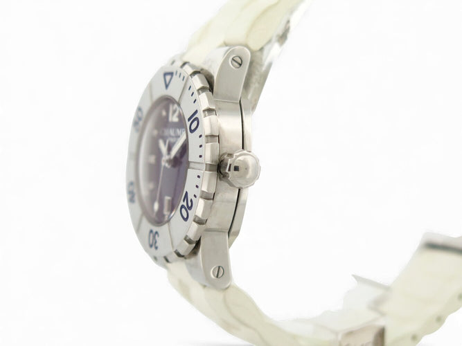 Montre Chaumet Class One - Montre quartz en acier 33 mm avec 13 diamants 58 Facettes 272064