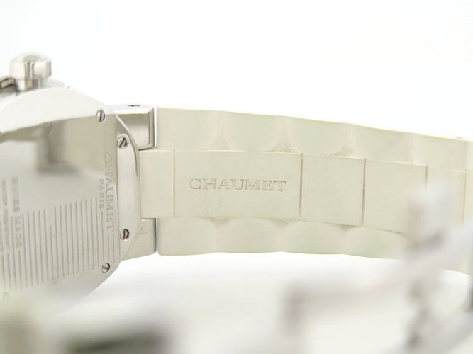 Montre Chaumet Class One - Montre quartz en acier 33 mm avec 13 diamants 58 Facettes 272064