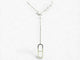 colar HERMES sautoir ever chaine d'ancre 77 cm Prata 925 35gr 