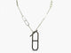 colar HERMES sautoir ever chaine d'ancre 77 cm Prata 925 35gr 