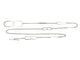 colar HERMES sautoir ever chaine d'ancre 77 cm Prata 925 35gr 