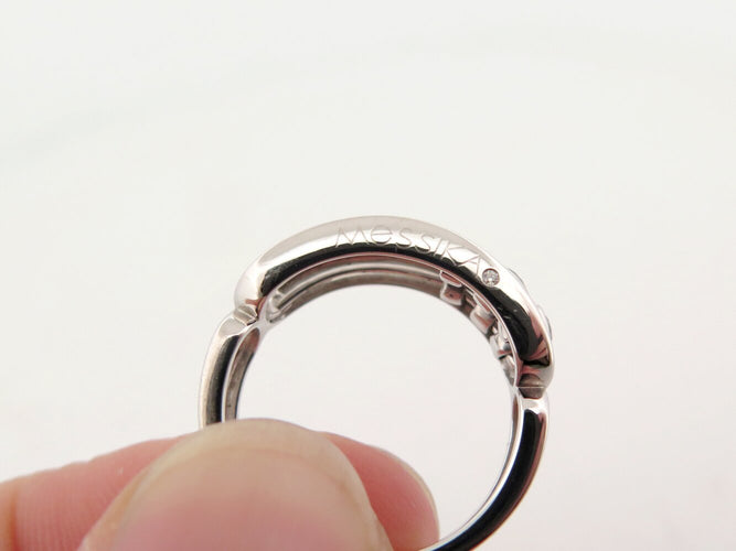 Bague 51 Messika Move Classique - Bague en or blanc 18k et diamants, T51 58 Facettes 272117