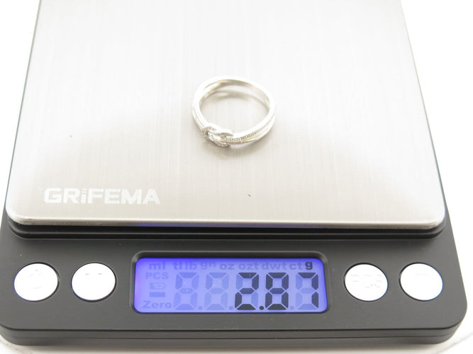 Bague 53 FRED Chance Infinie - Bague en or blanc 18k et diamants, taille 53 58 Facettes 271716