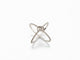 Bague 50 Gucci GG Running - Bague 7 mm en or blanc 18k et diamants (T50) 58 Facettes 271884