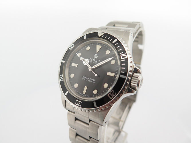 Montre Rolex Submariner 5513 - Montre automatique 39 mm en acier 58 Facettes 231655