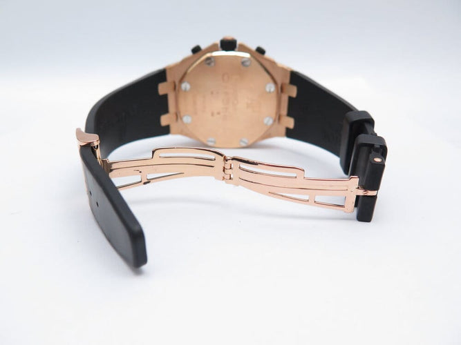 Montre Audemars Piguet Royal Oak Offshore - Montre chronographe en or rose 18K 58 Facettes 266644