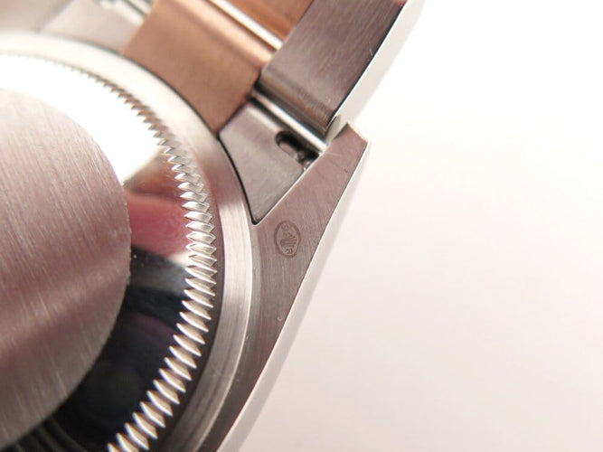Montre Rolex Datejust 36 Lady Pearl - Montre en or rose 18k et acier avec diamants 58 Facettes 266682