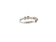 Bague 55 Messika - Bague alliance 7 diamants en or blanc 18k, 0,47 ct (T55) 58 Facettes 267817