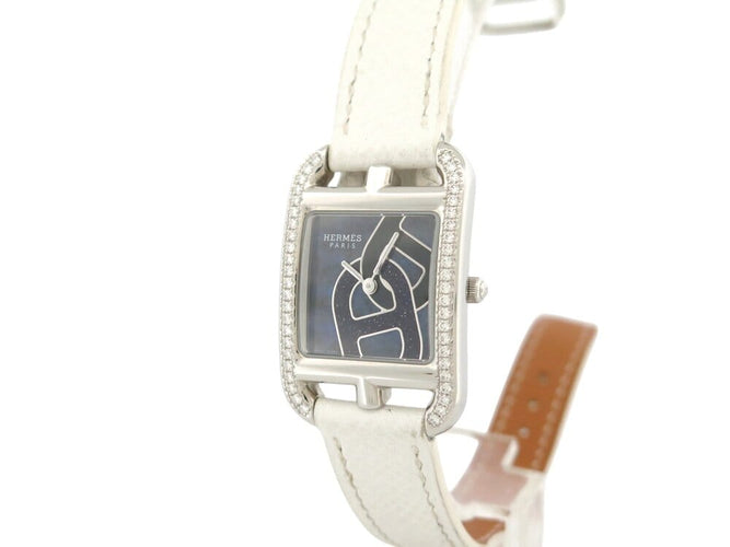 Montre Hermès Cape Cod CC1.330 - Montre quartz femme avec diamants 58 Facettes 267772