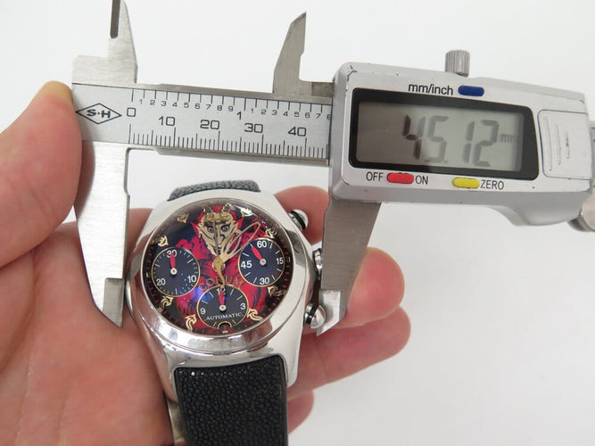 Montre Corum Bubble Lucifer - Montre chronographe automatique 45 mm édition limitée 58 Facettes 267771