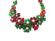 Boucles d'oreilles Augustine Paris par Gripoix - Parure collier et boucles d’oreilles camélia 58 Facettes 269071
