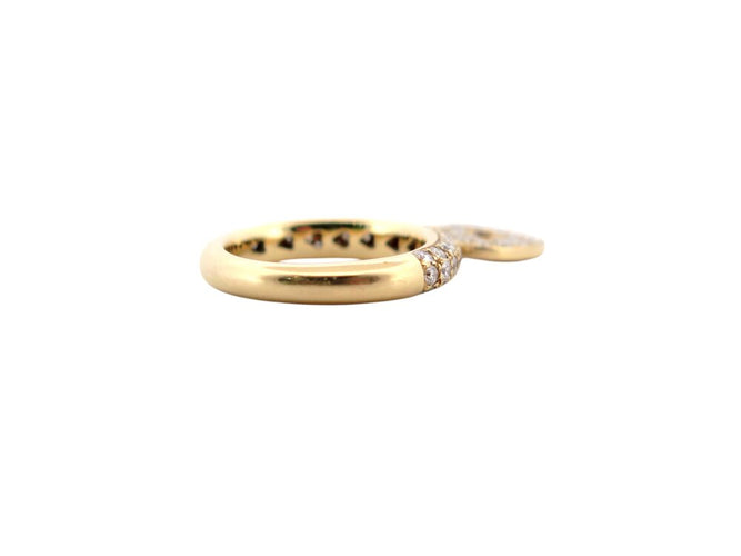 Bague 52 Poiray Cœur Secret - Bague en or jaune 18k et diamants 58 Facettes 267698