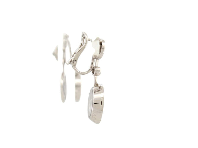 Boucles d'oreilles Chopard Happy Spirit - Boucles d'oreilles en or blanc et diamants 1,90 ct 58 Facettes 269989